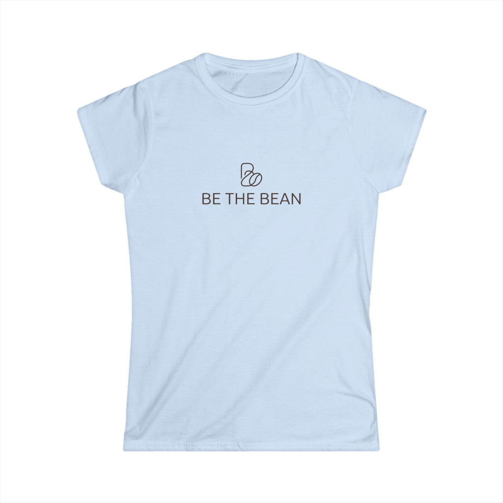 Be The Bean Women's Tee — Minimal Coffee Graphic T-Shirt