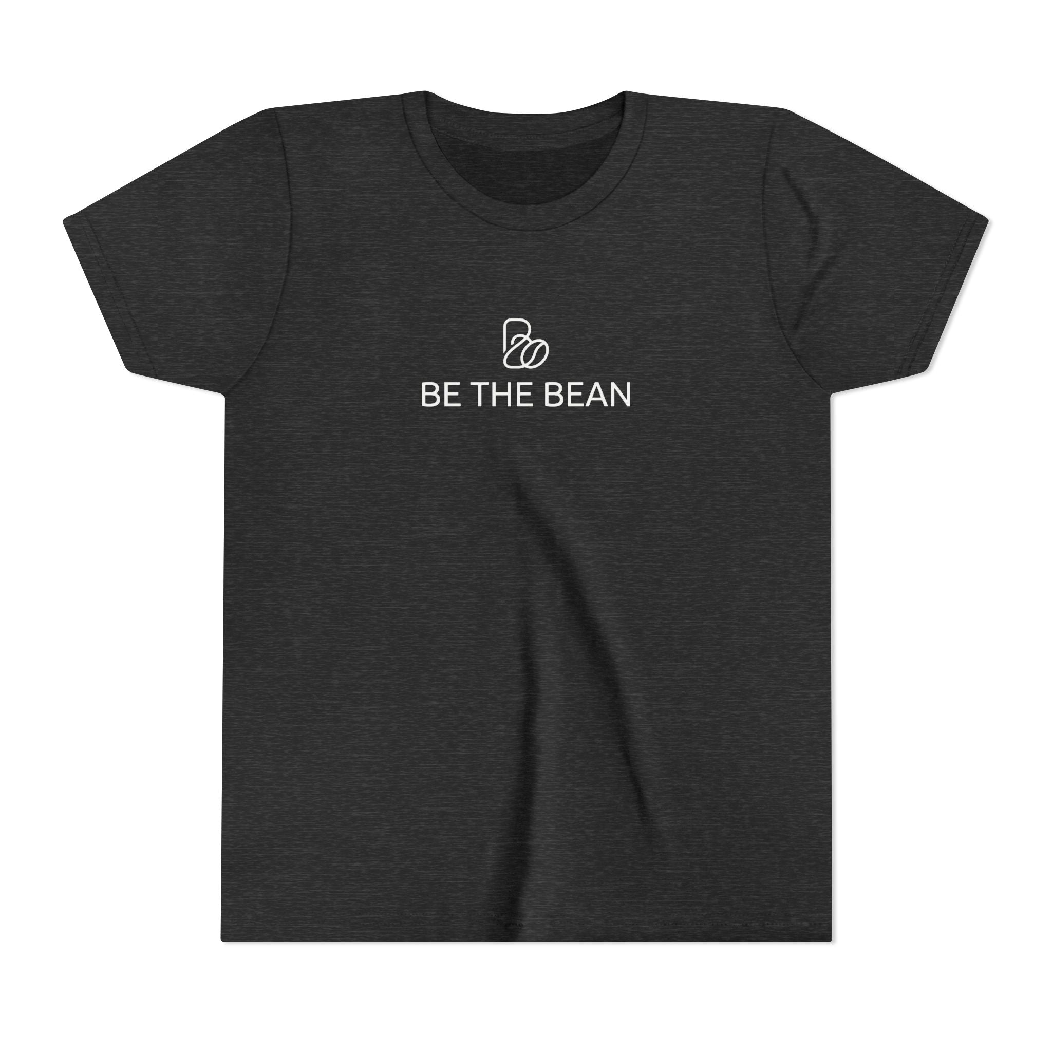 Youth Tee — 'Be The Bean' Minimalist Kids T-Shirt
