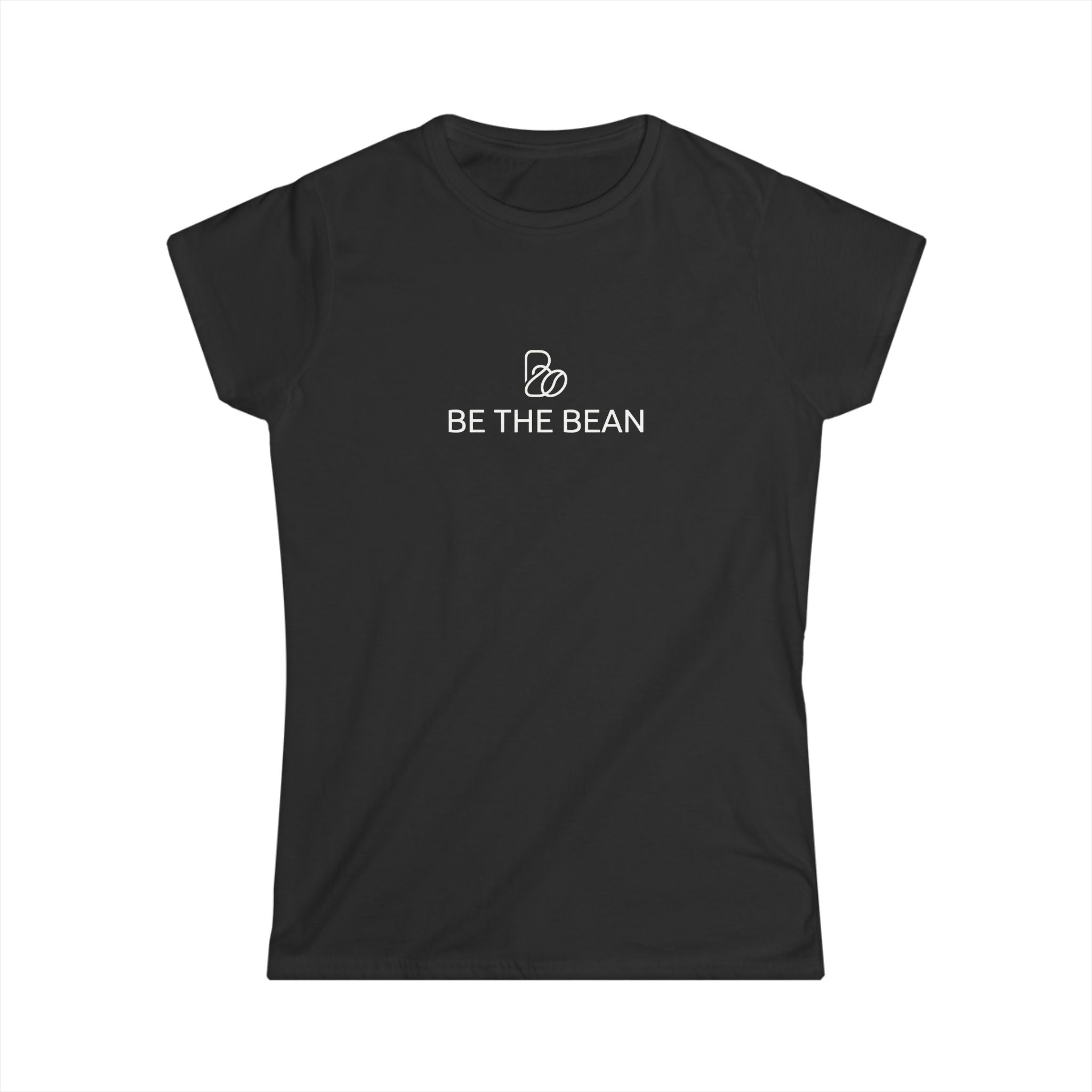 Be The Bean Women's Tee — Minimal Coffee Graphic T-Shirt