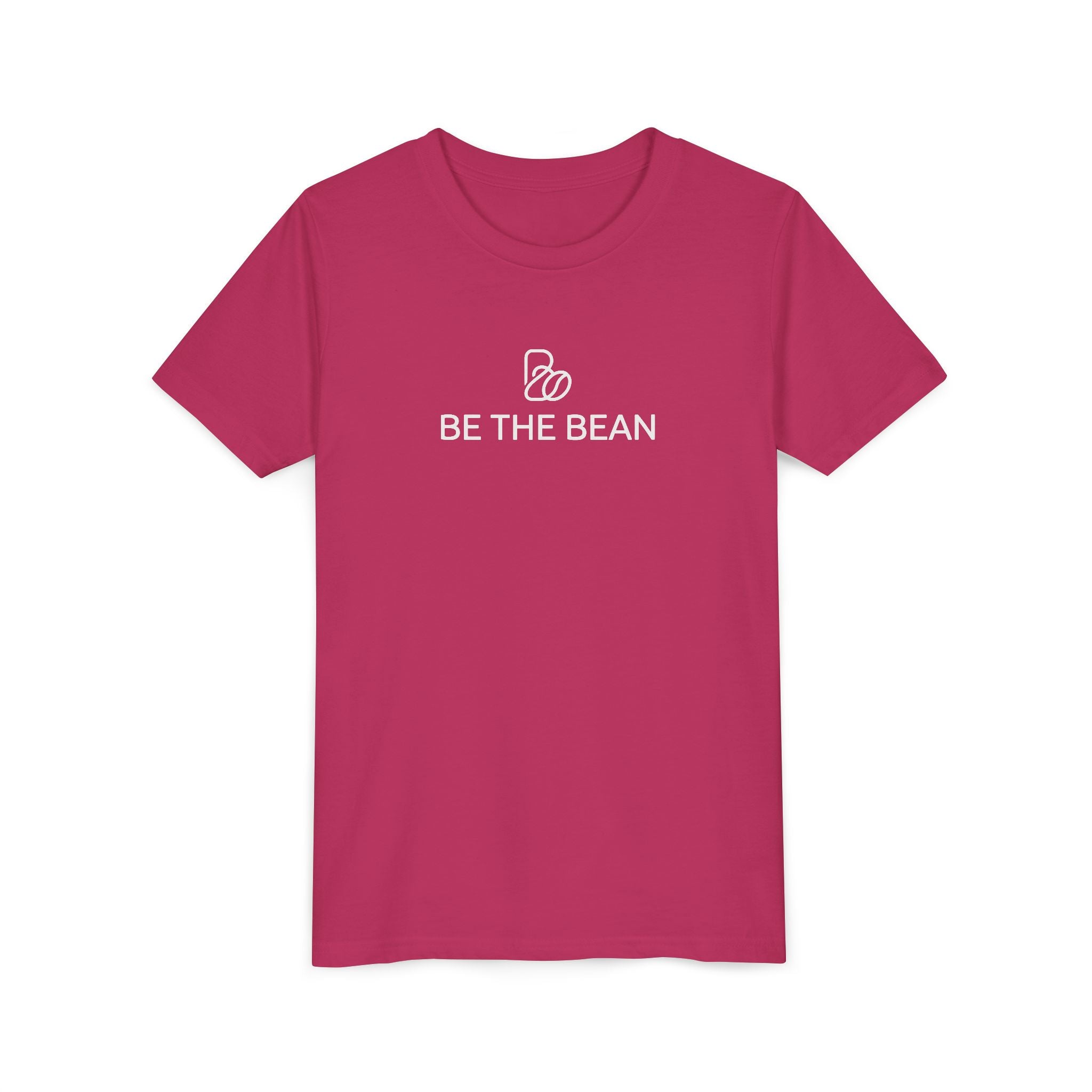 Youth Tee — 'Be The Bean' Minimalist Kids T-Shirt