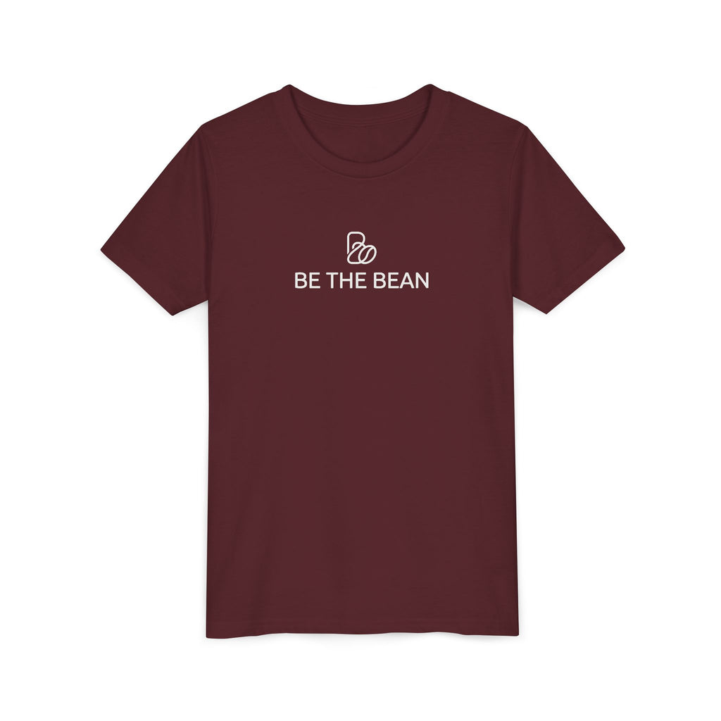 Youth Tee — 'Be The Bean' Minimalist Kids T-Shirt