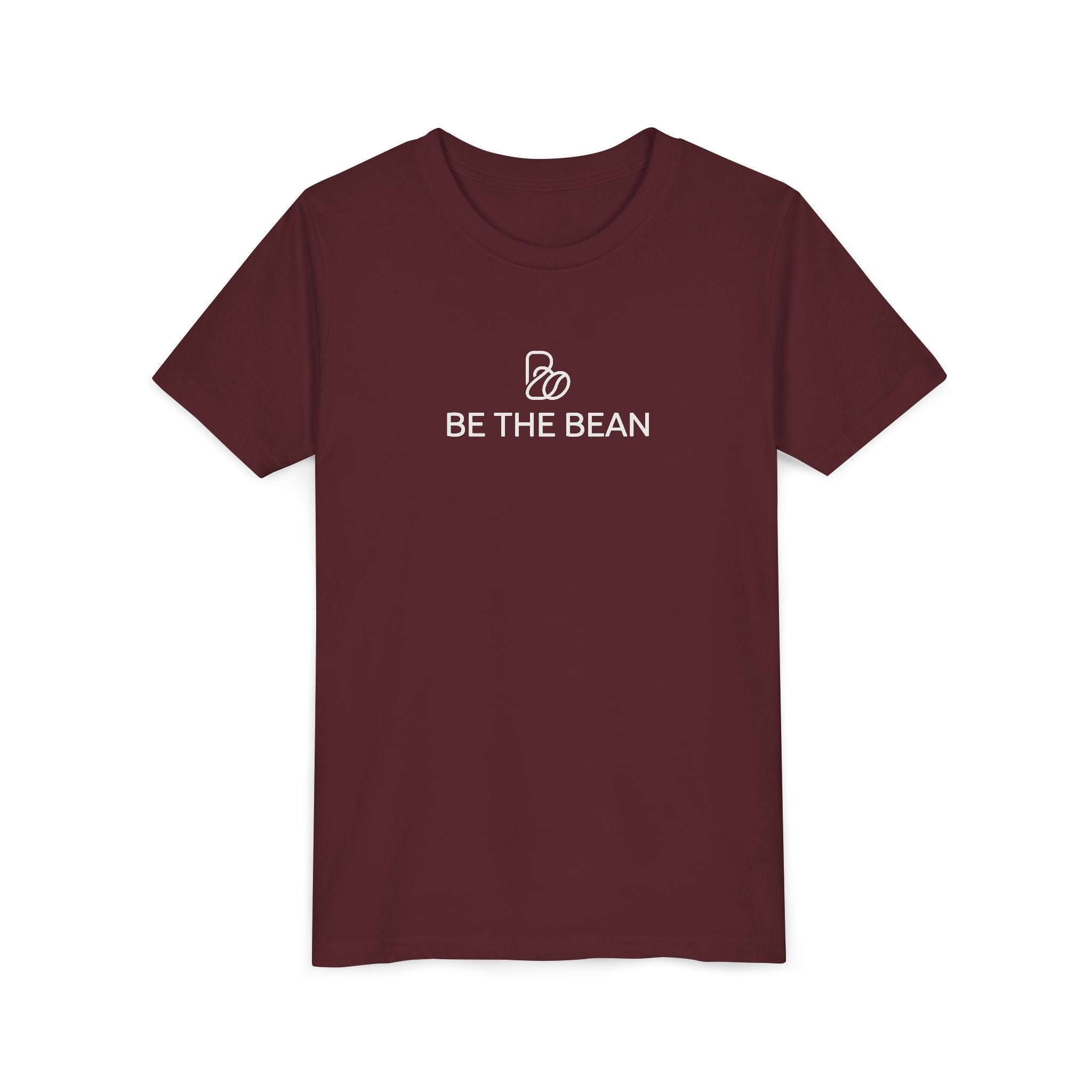 Youth Tee — 'Be The Bean' Minimalist Kids T-Shirt