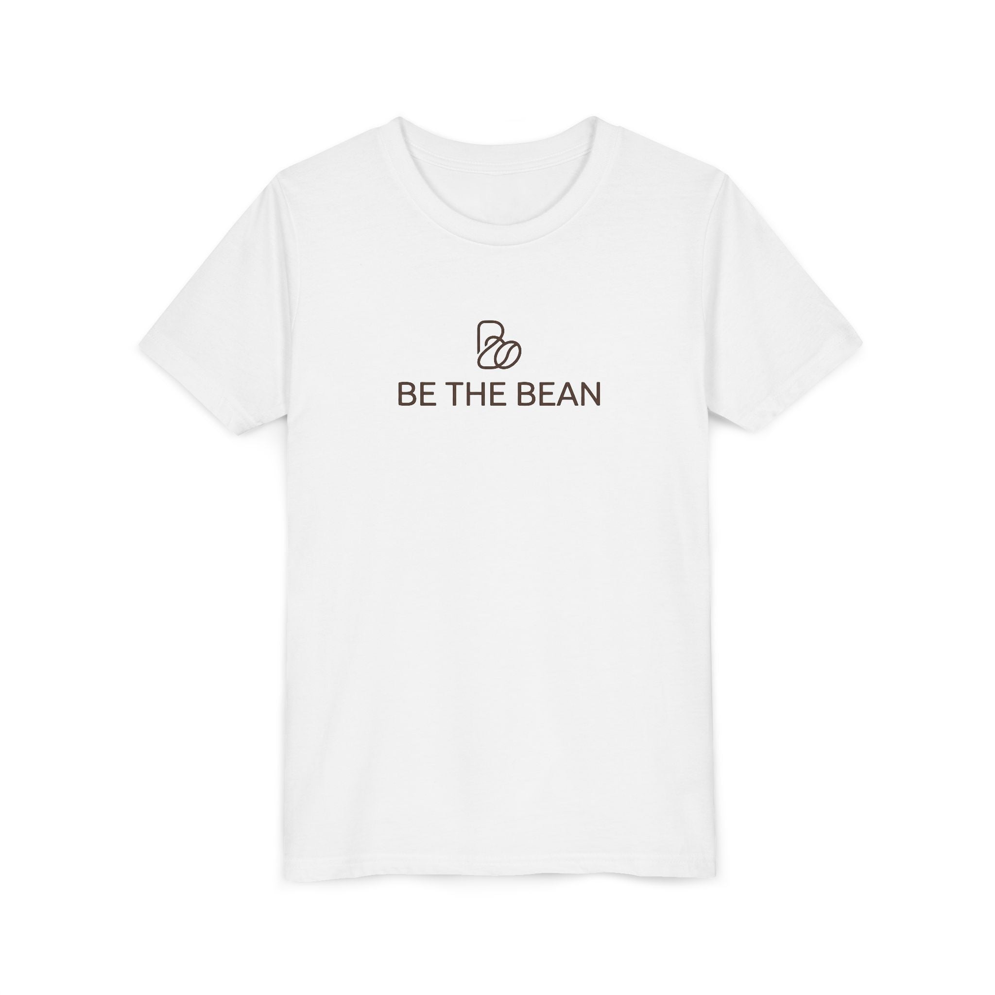 Youth Tee — 'Be The Bean' Minimalist Kids T-Shirt