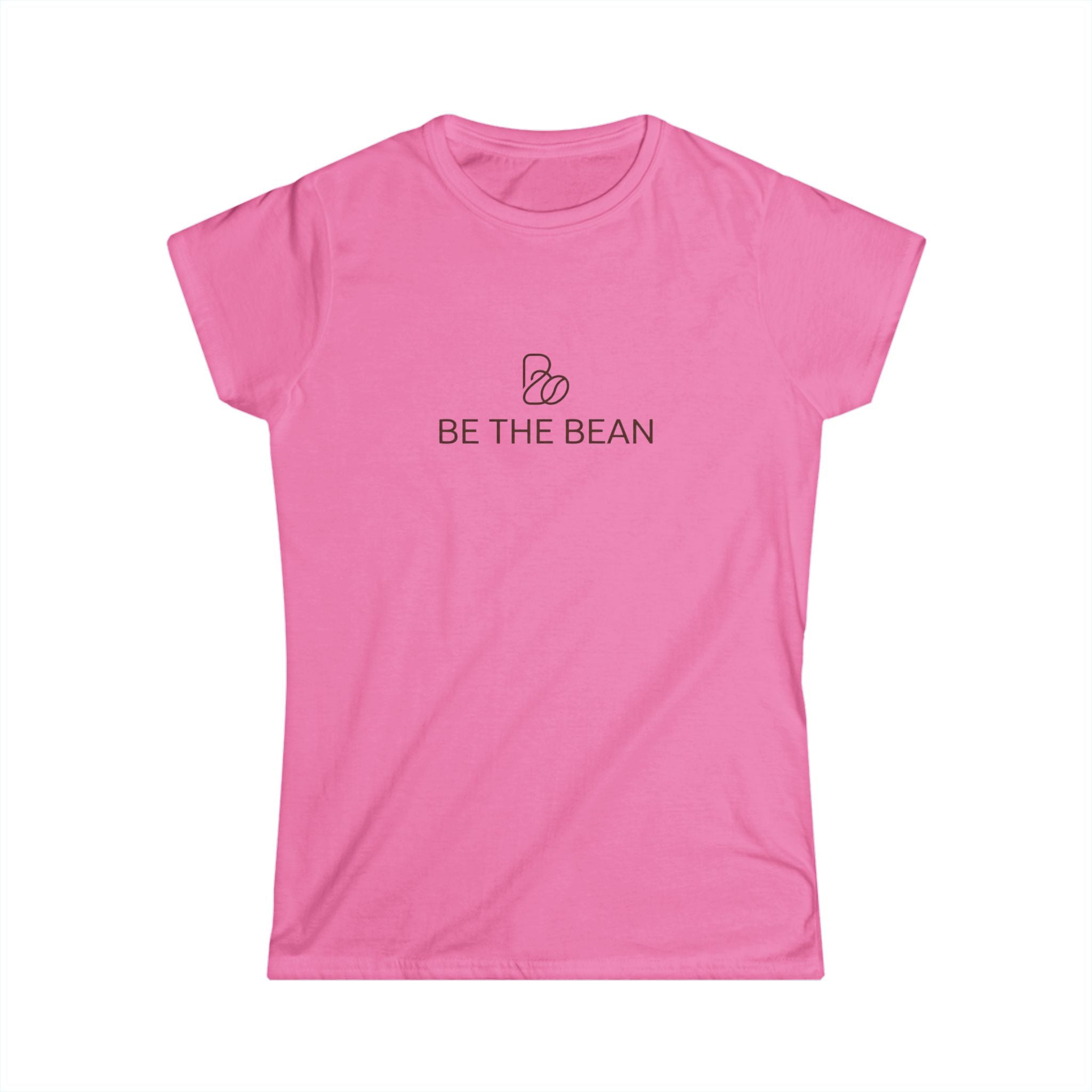 Be The Bean Women's Tee — Minimal Coffee Graphic T-Shirt