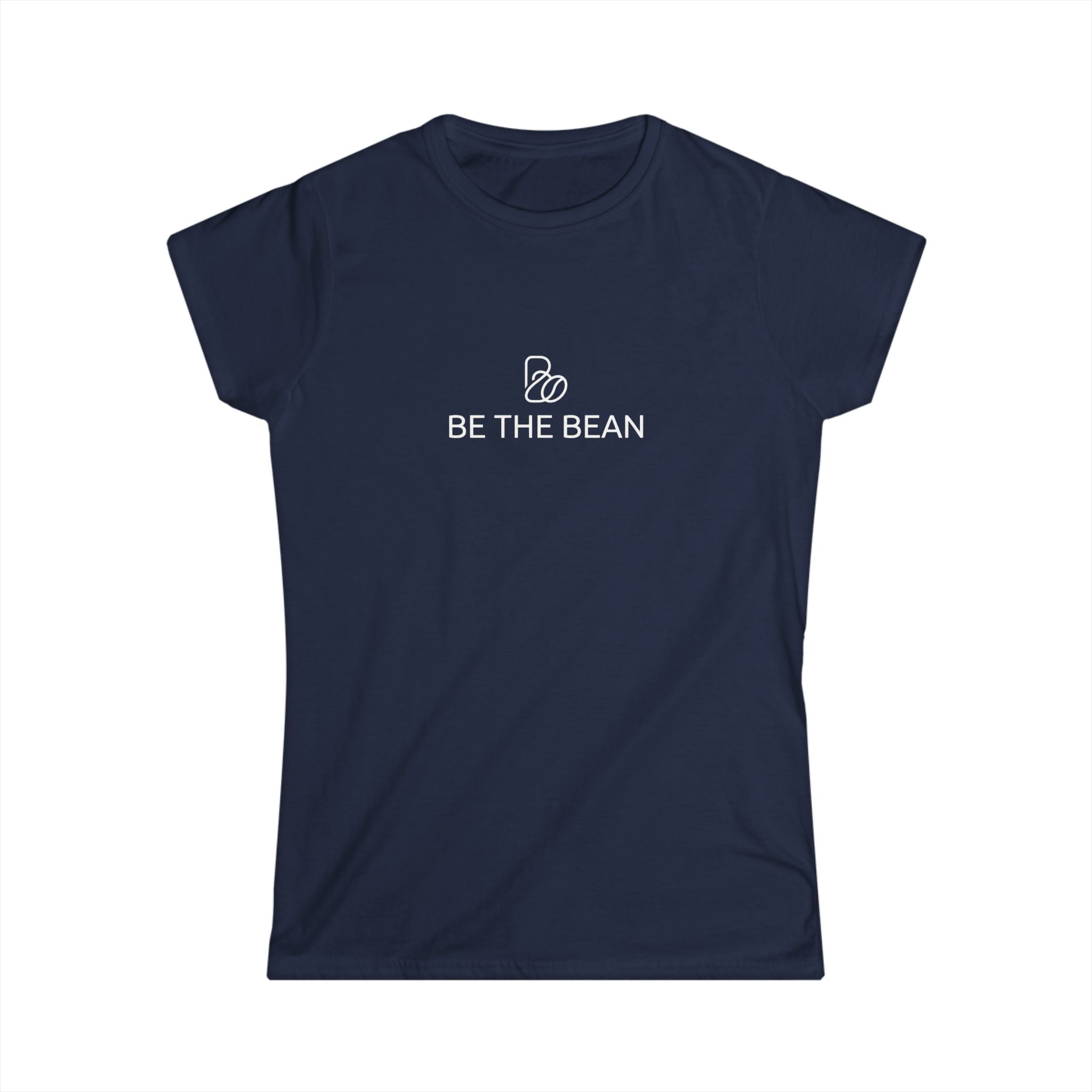 Be The Bean Women's Tee — Minimal Coffee Graphic T-Shirt