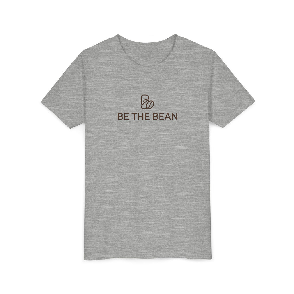 Youth Tee — 'Be The Bean' Minimalist Kids T-Shirt