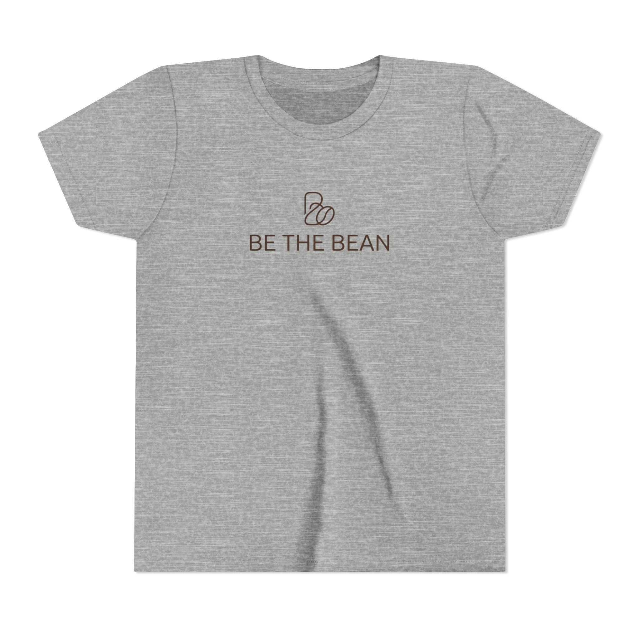 Youth Tee — 'Be The Bean' Minimalist Kids T-Shirt
