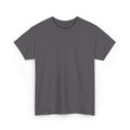 Black Graphic T-Shirt — Minimalist Solid Crewneck Tee