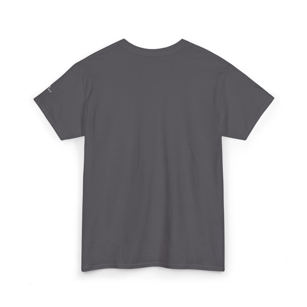 Black Graphic T-Shirt — Minimalist Solid Crewneck Tee