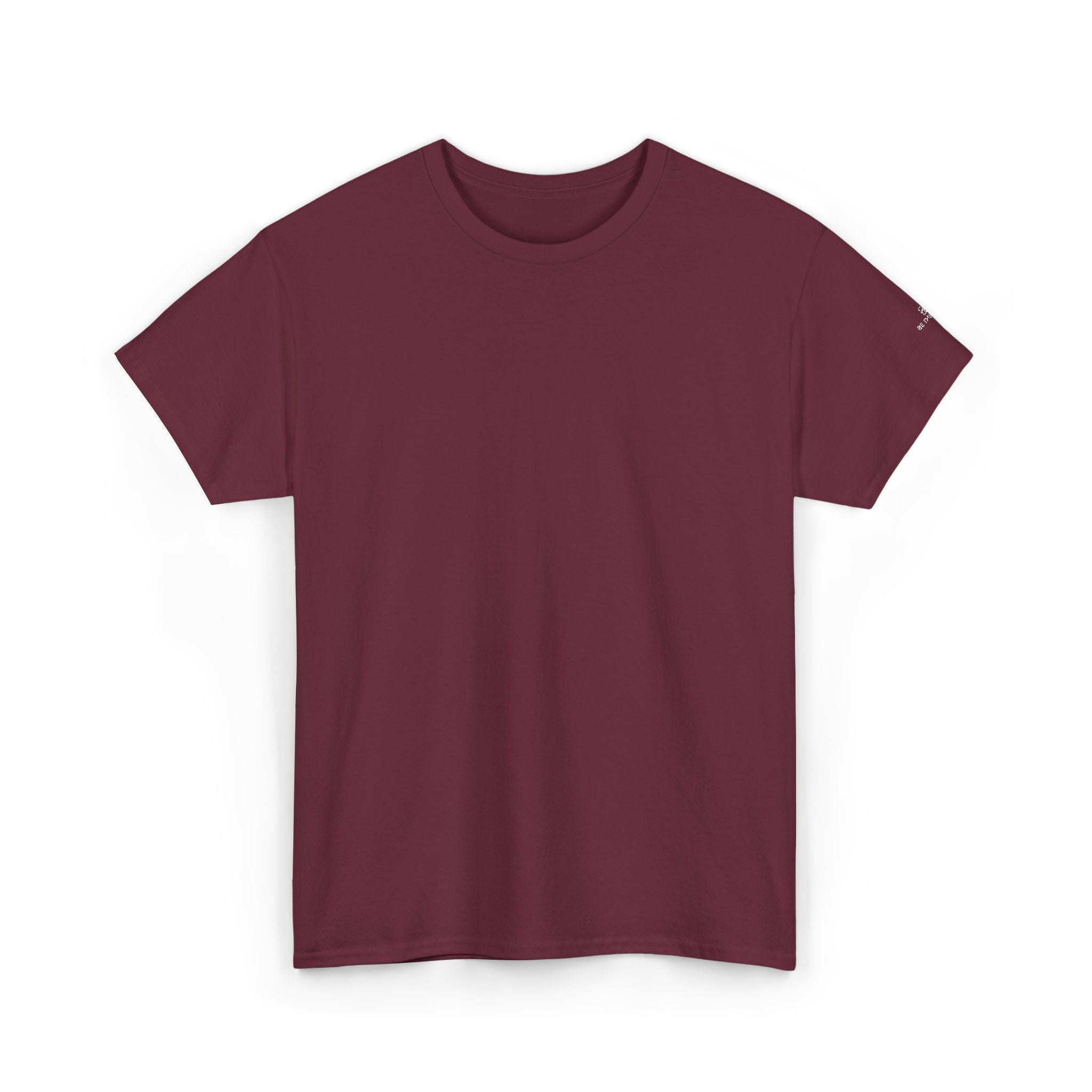 Black Graphic T-Shirt — Minimalist Solid Crewneck Tee
